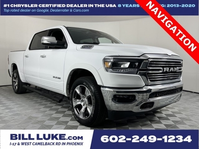 CERTIFIED PRE-OWNED 2022 RAM 1500 LARAMIE WITH NAVIGATION & 4WD