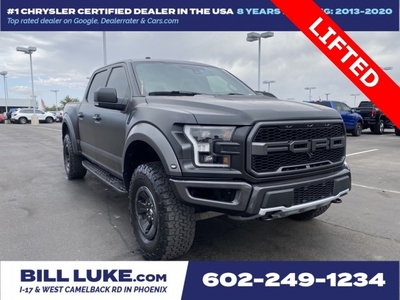 PRE-OWNED 2018 FORD F-150 RAPTOR 4WD