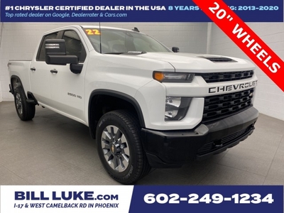 PRE-OWNED 2022 CHEVROLET SILVERADO 2500HD CUSTOM 4WD