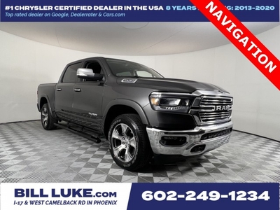 CERTIFIED PRE-OWNED 2022 RAM 1500 LARAMIE WITH NAVIGATION & 4WD