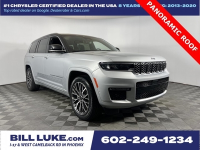 CERTIFIED PRE-OWNED 2021 JEEP GRAND CHEROKEE L SUMMIT RESERVE WITH NAVIGATION & 4WD
