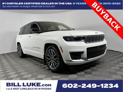 PRE-OWNED 2021 JEEP GRAND CHEROKEE L SUMMIT RESERVE WITH NAVIGATION & 4WD