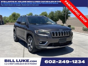 CERTIFIED PRE-OWNED 2021 JEEP CHEROKEE LIMITED 4WD