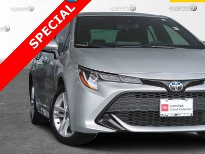 Toyota Corolla Hatchback 2.0L Inline-4 Gas