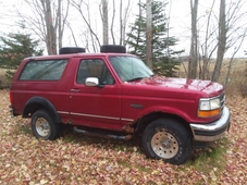1995 Ford Bronco XLT 2 Dr. 4X4 SUV For Sale
