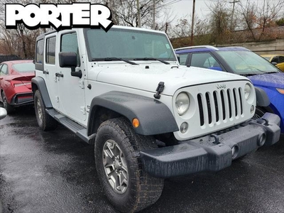 2014 Jeep Wrangler Unlimited 4X4 Sport 4DR SUV
