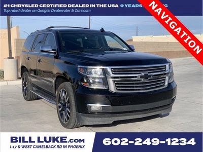 PRE-OWNED 2019 CHEVROLET TAHOE PREMIER WITH NAVIGATION & 4WD