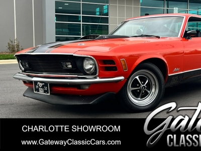 1970 Ford Mustang Mach 1 Fastback For Sale