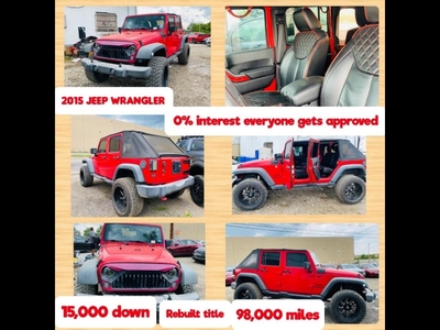 2015 Jeep Wrangler Unlimited Sport 4WD for sale in Columbus, OH