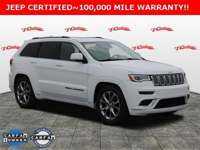 Certified Used 2020 Jeep Grand Cherokee Summit 4WD With Navigation