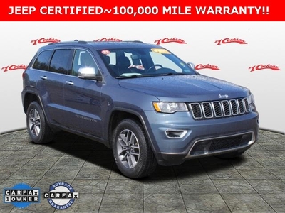 Used 2021 Jeep Grand Cherokee Limited 4WD With Navigation