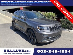 PRE-OWNED 2015 JEEP GRAND CHEROKEE OVERLAND WITH NAVIGATION & 4WD
