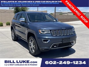 CERTIFIED PRE-OWNED 2021 JEEP GRAND CHEROKEE OVERLAND WITH NAVIGATION & 4WD