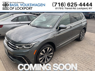 Certified Used 2022 Volkswagen Tiguan 2.0T SEL R-Line With Navigation & AWD