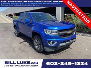 PRE-OWNED 2018 CHEVROLET COLORADO Z71 WITH NAVIGATION & 4WD