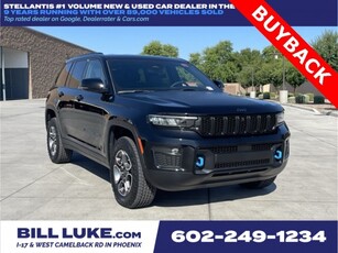PRE-OWNED 2023 JEEP GRAND CHEROKEE TRAILHAWK 4XE WITH NAVIGATION & 4WD