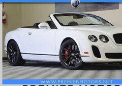 Bentley Continental Supersports 6.0L W-12 Gas Turbocharged