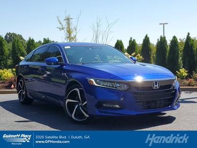 Certified 2020 Honda Accord Sport