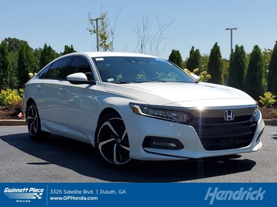 Certified 2020 Honda Accord Sport