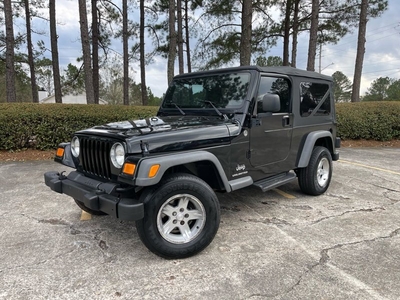 Used 2005 Jeep Wrangler Unlimited w/ Security Group