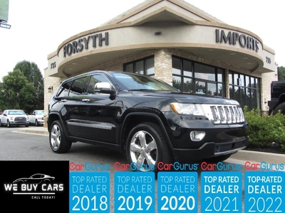 Used 2012 Jeep Grand Cherokee Overland Summit