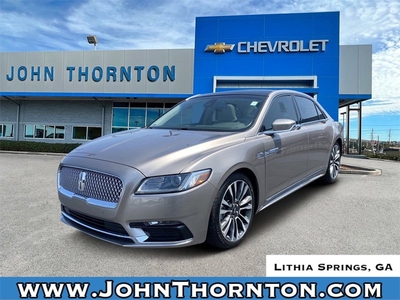 Used 2019 Lincoln Continental Select w/ Continental Climate Package