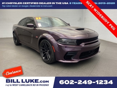 CERTIFIED PRE-OWNED 2022 DODGE CHARGER R/T SCAT PACK WIDEBODY WIDEBODY