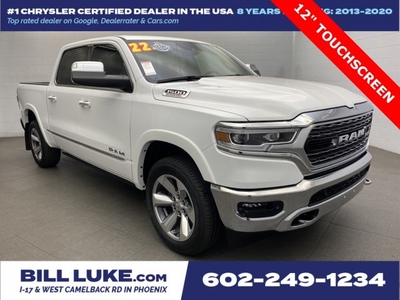 PRE-OWNED 2022 RAM 1500 LIMITED WITH NAVIGATION & 4WD