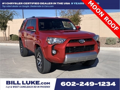 PRE-OWNED 2017 TOYOTA 4RUNNER TRD OFF-ROAD PREMIUM WITH NAVIGATION & 4WD