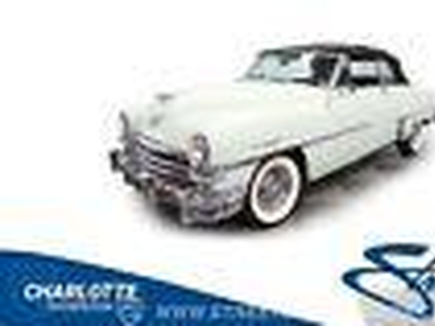 1953 Chrysler New Yorker Deluxe classic vintage chrome drop rag top wide white for sale in Concord, North Carolina, North Carolina