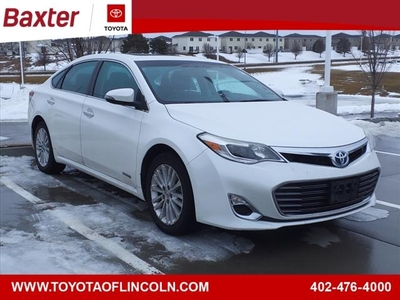 2013 Toyota Avalon Hybrid White for sale in Lincoln, Nebraska, Nebraska