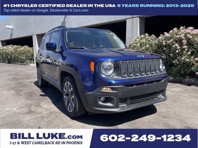 PRE-OWNED 2017 JEEP RENEGADE LATITUDE