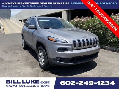 CERTIFIED PRE-OWNED 2018 JEEP CHEROKEE LATITUDE PLUS 4WD