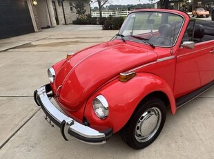 1977 Volkswagen Beetle Convertible