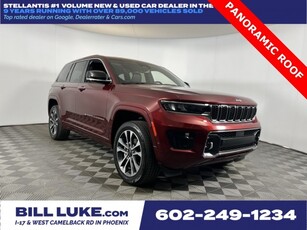 PRE-OWNED 2022 JEEP GRAND CHEROKEE OVERLAND WITH NAVIGATION & 4WD