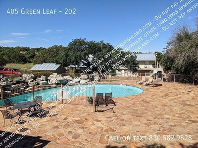 405 Green Leaf APT 202, Horseshoe Bay, TX 78657