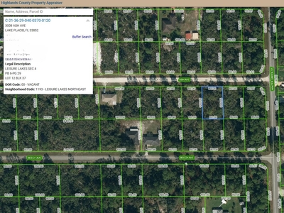 3008 Ash Avenue, Lake Placid, FL, 33852 | for sale, Land sales