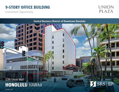 1136 Union Mall, Honolulu, HI 96813 - Union Plaza | Below Market Rent | Redev Opp