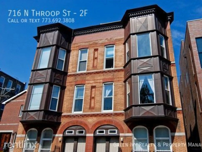 716 N Throop St - 2F, Chicago, IL 60642 - Condo for Rent