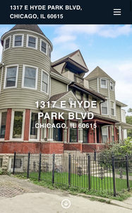 1317 E Hyde Park Boulevard, Chicago, IL 60615