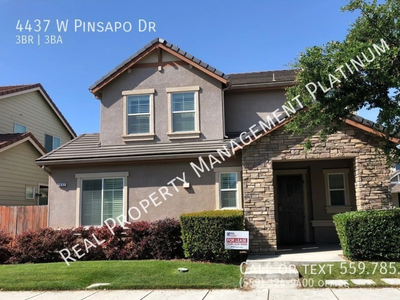 4437 W Pinsapo Dr, Fresno, CA 93722 - House for Rent