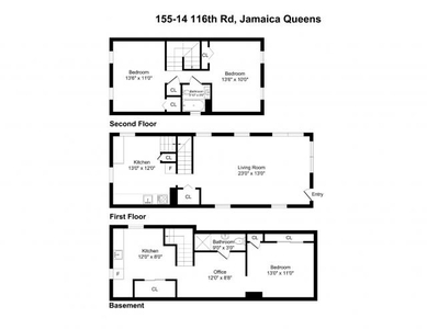 3 bedroom, JAMAICA NY 11434