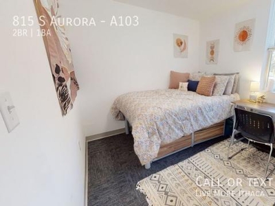 2 bedroom, Ithaca NY 14850