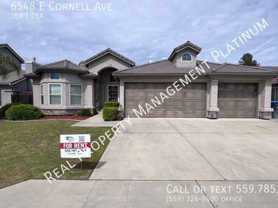 6548 E Cornell Ave, Fresno, CA 93727 - House for Rent