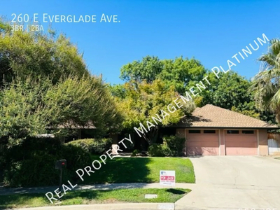 260 E Everglade Ave., Fresno, CA 93720 - House for Rent
