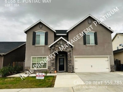 6168 E Pontiac Way, Fresno, CA 93727 - House for Rent