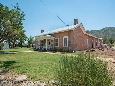 Home For Sale In Lincoln, New Mexico