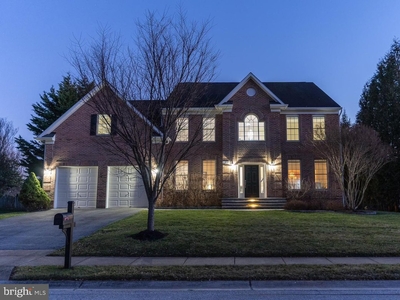 Brick Front Colonial Nestled On A Quiet Street
