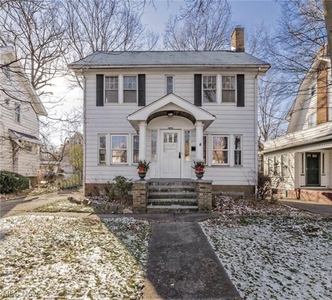 Home For Sale In Cleveland Heights, Ohio