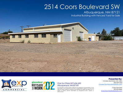 2514 Coors Blvd SW, Albuquerque, NM 87121 - Industrial for Sale